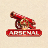 阿森纳足球俱乐部标志 - 红色炮筒图形